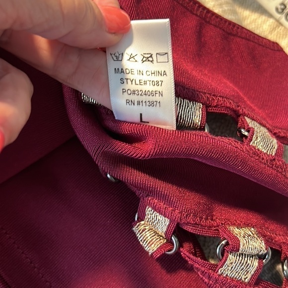 (HEAVY)Fashion Nova,Stunning & Unique, Stuck In My Head,Strapless Dress, Stretch - Picture 8 of 14